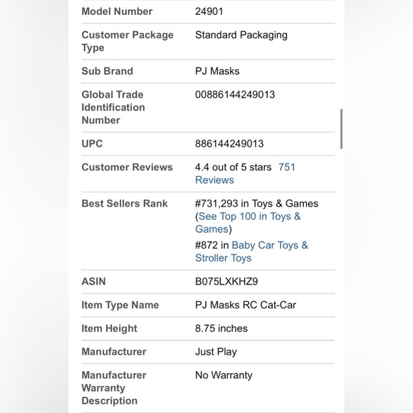 PC Masks Cat Car Remote Control - Picture 7 of 7